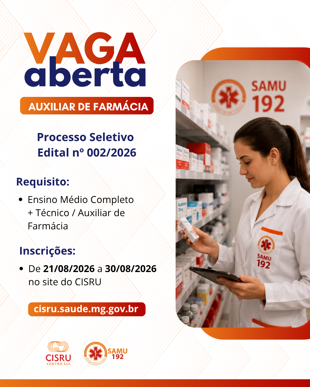 Processo Seletivo - Auxiliar de Farmácia 1 POST 14 1